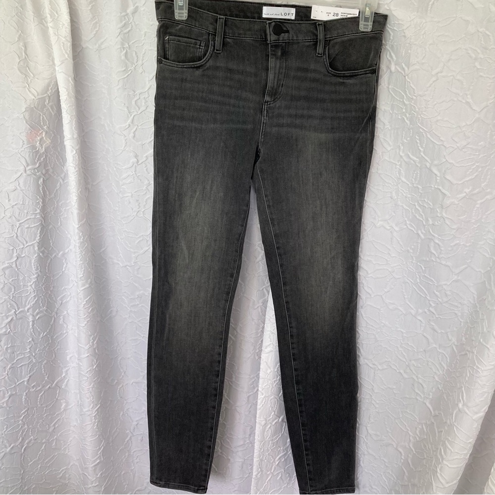 LOFT Performance Denim Leggings Size 6